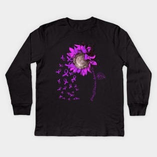 Domestic Violence Awareness Kids Long Sleeve T-Shirt